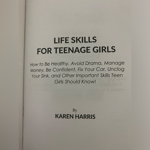Life Skills For Teenage Girls Paperback Book New - Picture 3 of 6